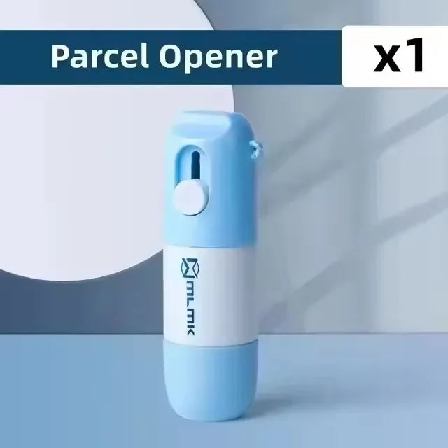 2 In 1 Express Tool Thermal Paper Correction Liquid Package Unpacking Knife Home Office Identity Data Security Protection Liquid