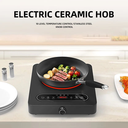High Power Aparatos De Cocina Electricos Electric Ceramic Furnace Tea Cooking Kitchen Appliance Adjustable Temperature