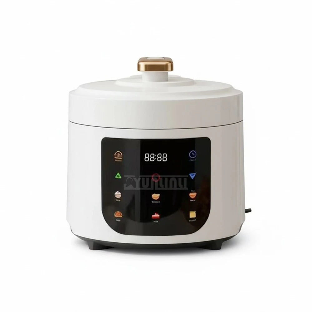 5L Electric Pressure Cooker Intelligent Kookplaat Elektrisch Touch Screen Soup Rice Cooking Electrodomésticos De Cocina